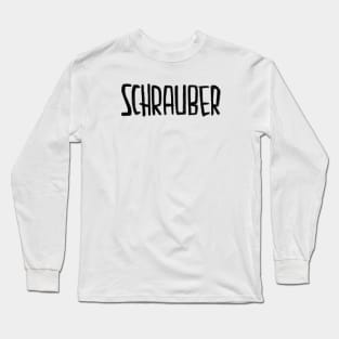 Handwerker, German, Mechaniker: Schrauber Long Sleeve T-Shirt